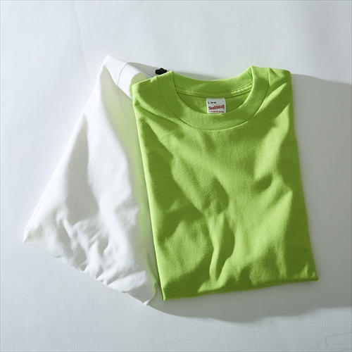 オープンエンドドライ ワイドクルーネック半袖Tシャツ