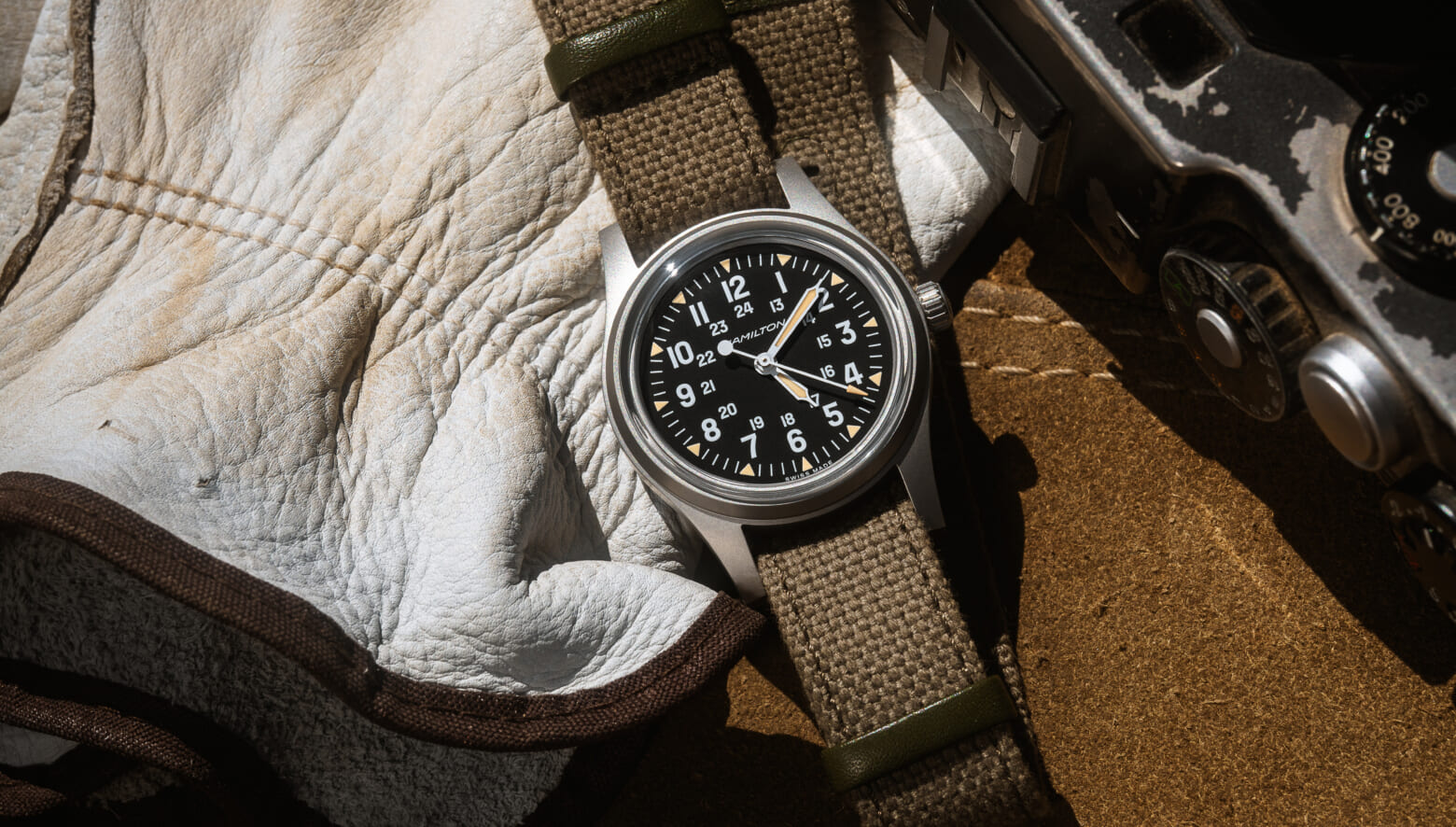 Hamilton Khaki 9821C カーキ ミリタリーウォッチ アメリカ軍 カーキ フィールド Titanium Auto | Hamilton Watch - H70545550