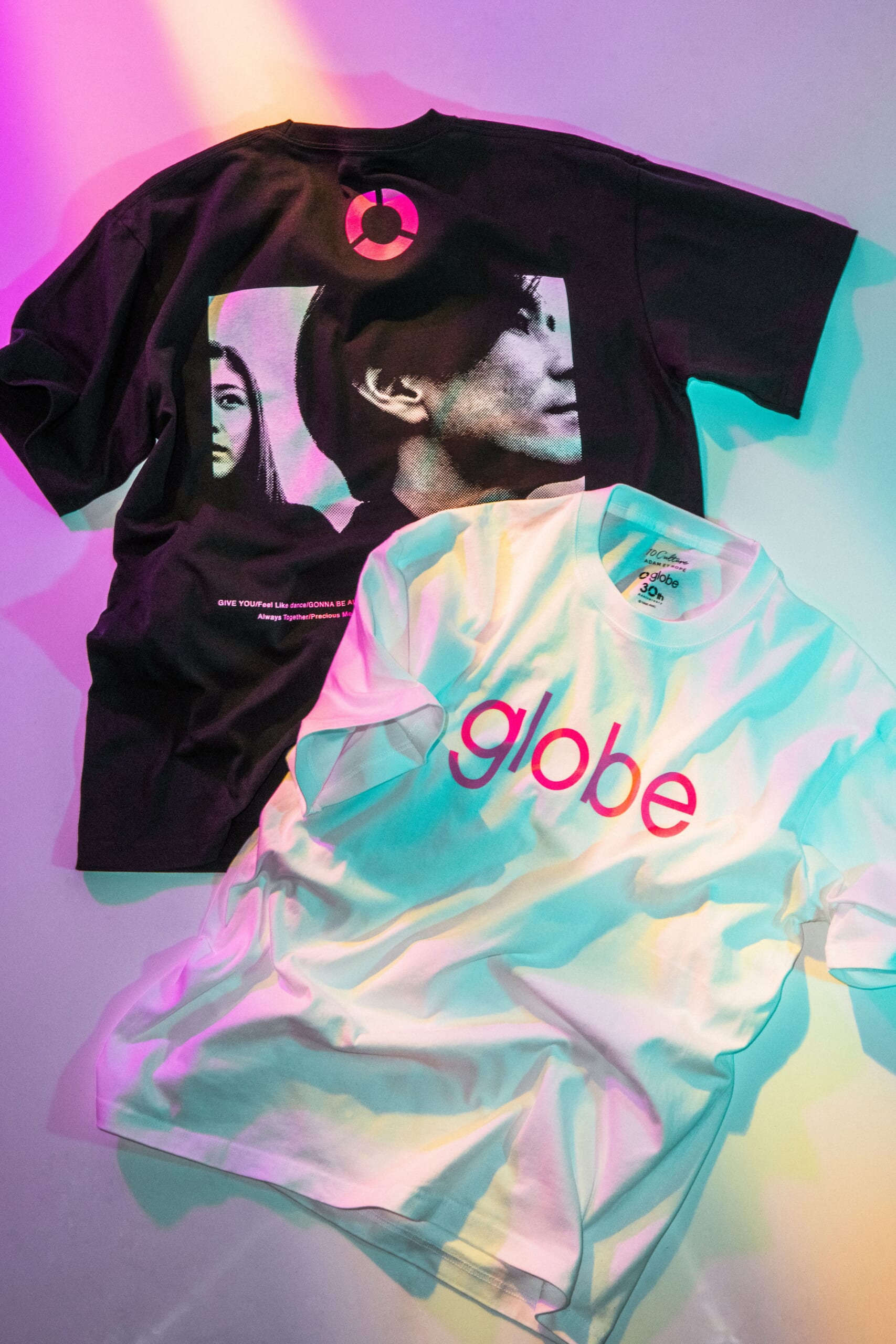 globe × 10Culture for ADAM ET ROPE' 30th Anniversary globe TEE