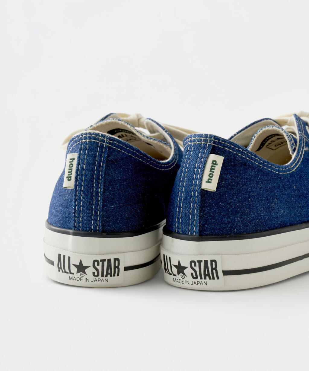 ALL STAR J HEMP DENIM OX / GRAMICCI 後ろ