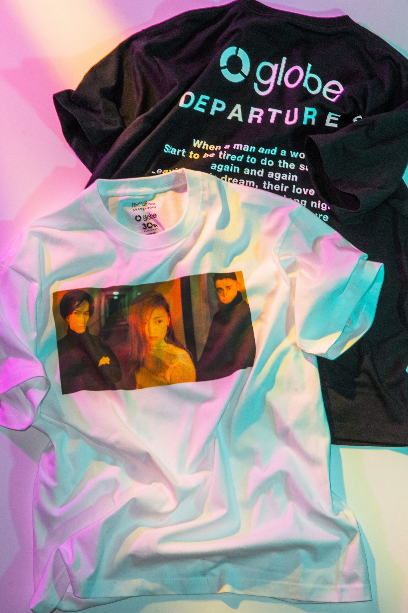 globe × 10Culture for ADAM ET ROPE' 30th Anniversary DEPARTURES T-Shirt