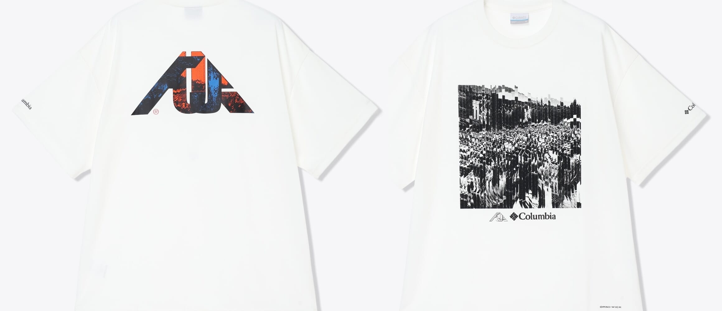 コロンビアとフジロックのコラボTeeが今年も登場！ フェスの情景&ロゴ