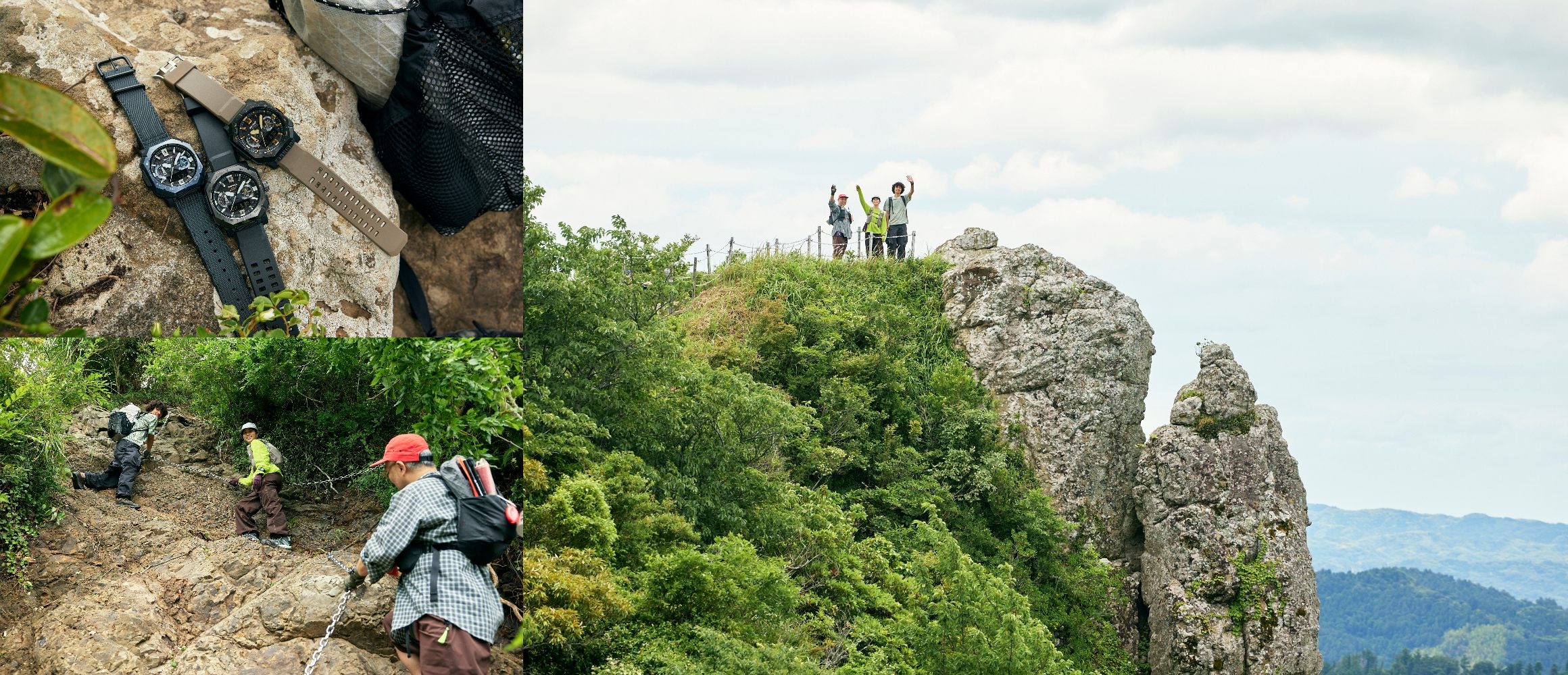 千葉のマッターホルン？ 標高300mでもスリル満点の、アクティブ登山に挑戦。【GO OUT 遊歩倶楽部with PRO TREK 伊予ヶ岳編 #02】