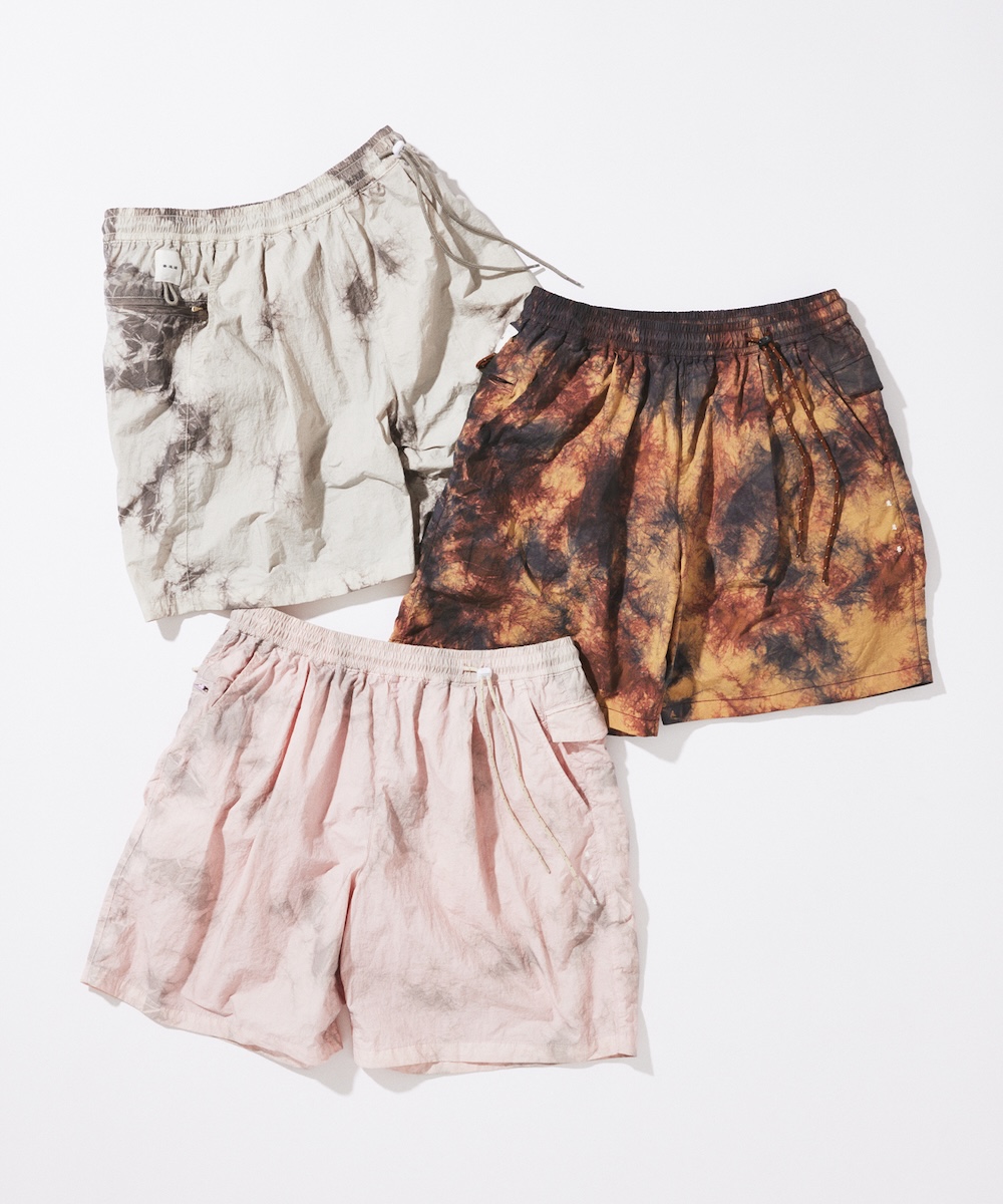 迷迭香×JOURNAL STANDARDのOVER DYE HARVEST SHORTS