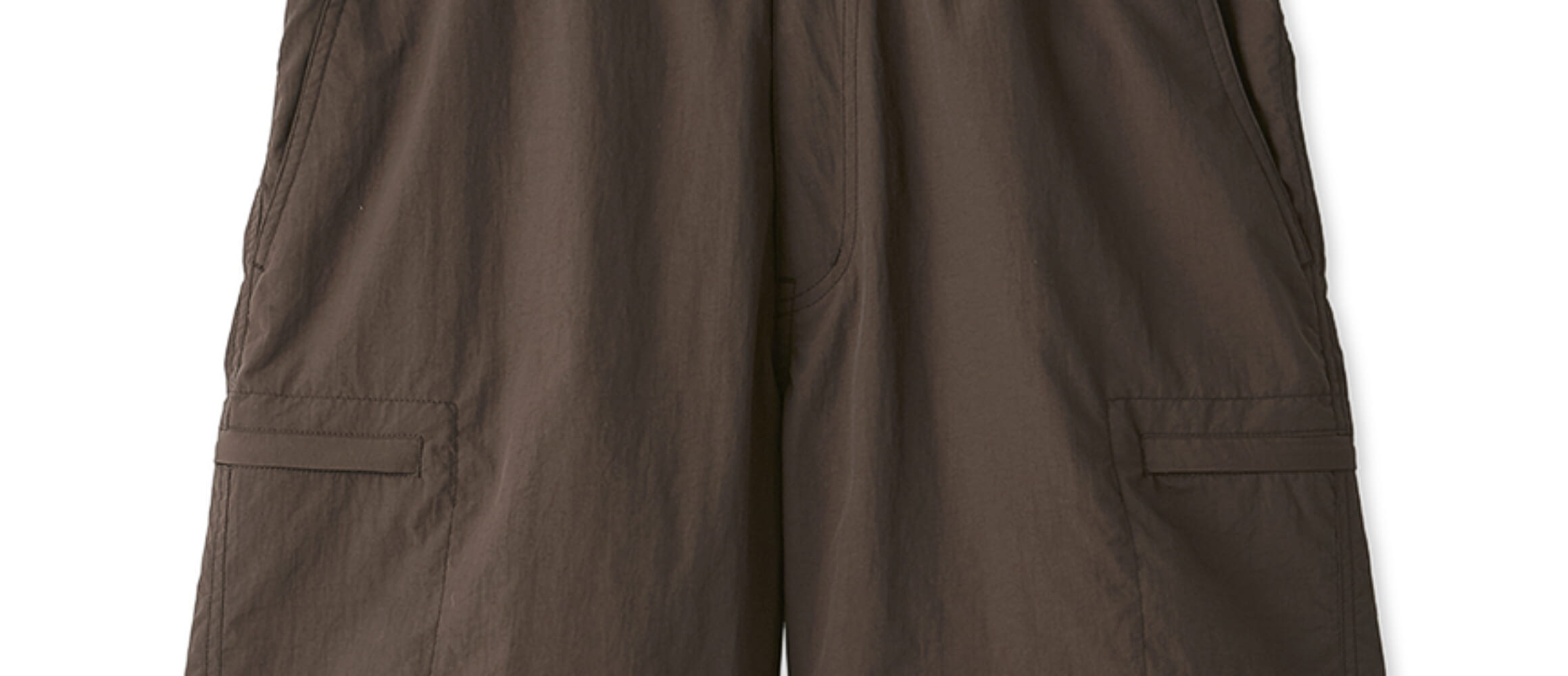 TRANSPORT NYLON SHORTSブラウン