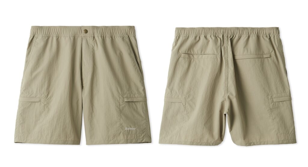TRANSPORT NYLON SHORTSベージュ