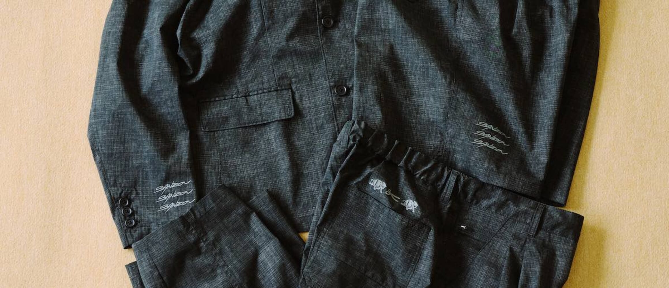 DENHAM×SANZOUのD AIR JACKET、D AIR PANTS、D AIR SHORT PT