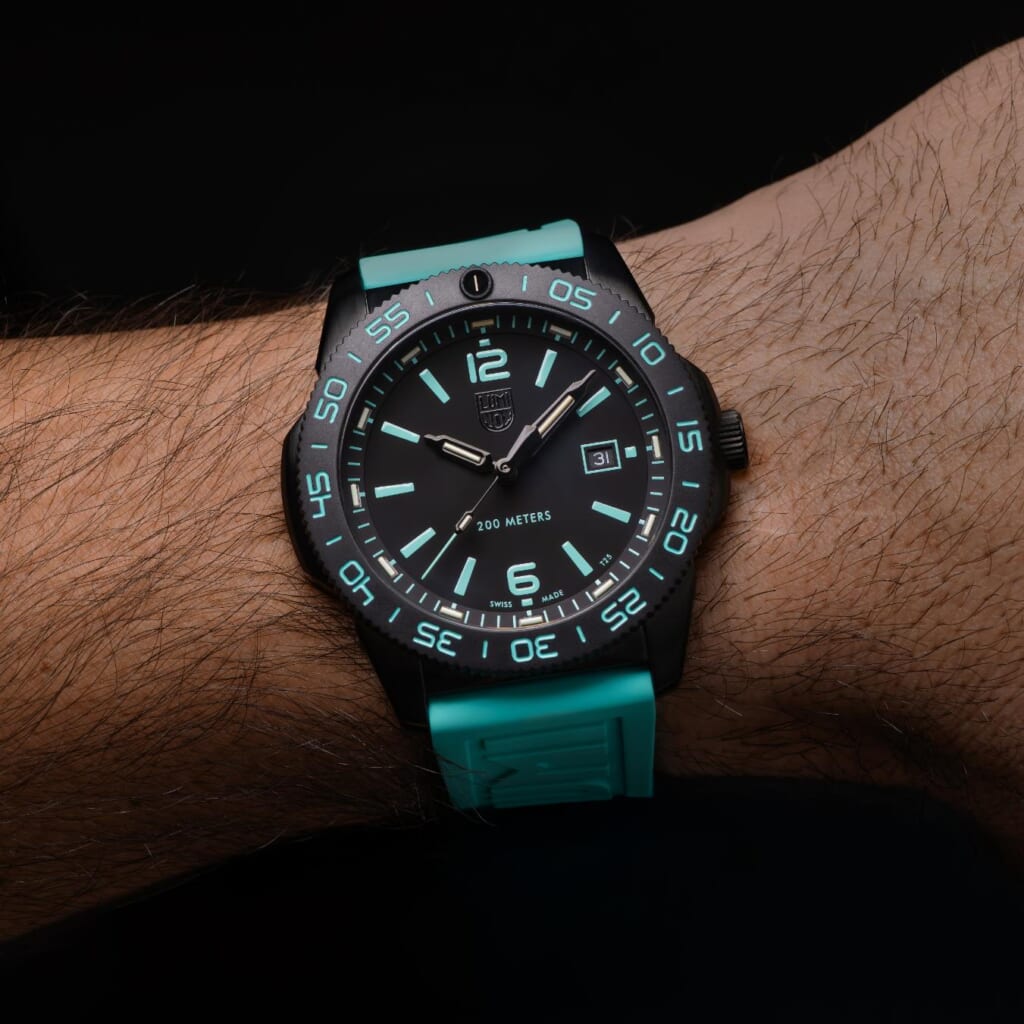 Pacific Diver 3120 Transformative Teal Edition装着シーン