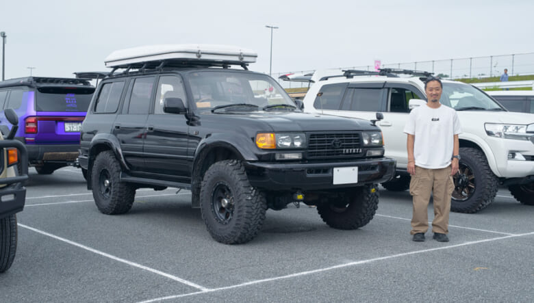 【’93 LAND CRUISER 80】デカくてタフな愛車でキャンプライフを満喫。