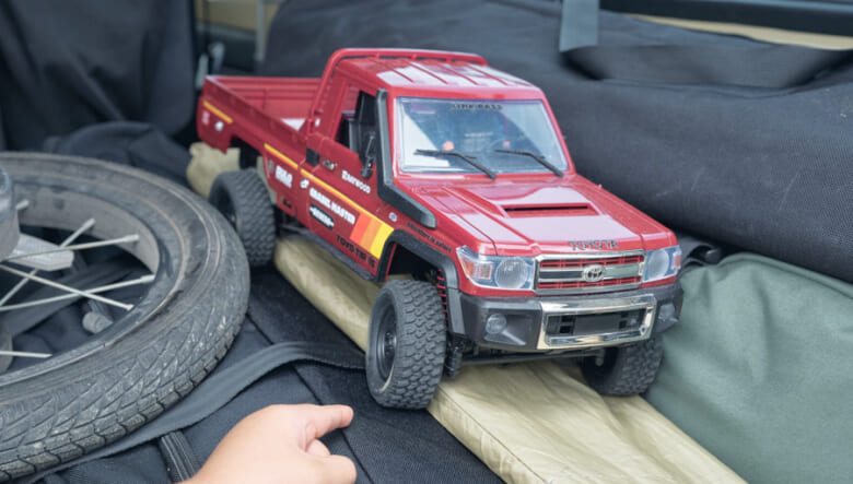 【’25 LAND CRUISER 70】子どもが喜ぶ外遊び車でファミキャンまで楽しむ。