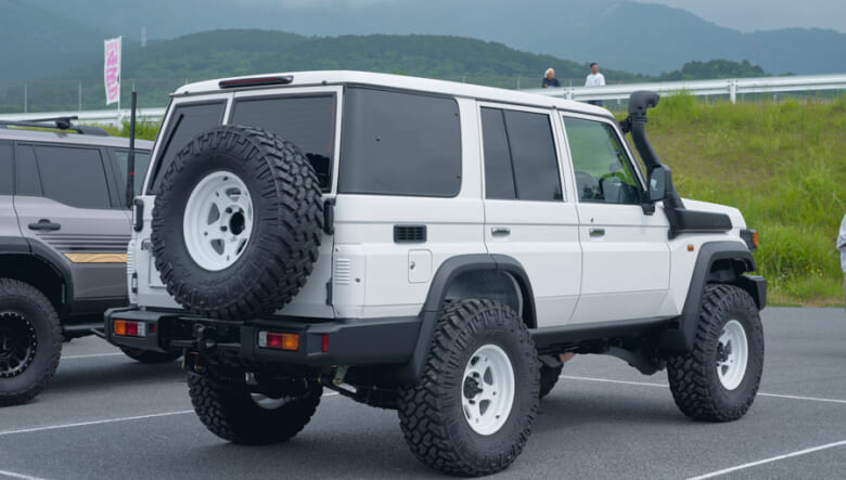【’25 LAND CRUISER 70】ノーマルの雰囲気のまま、しっかりと違いをプラス。