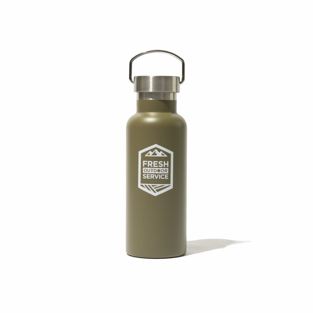 FRESH OUTDOOR SERVICE "METAL HANDLE THERMO BOTTLE"