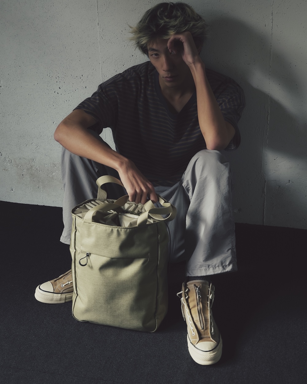 SPINGLE × nonnative
DWELLER TRAINER 2 HI
COTTON TWILL OMBRE CHECK by Rafu
WITH GORE-TEX