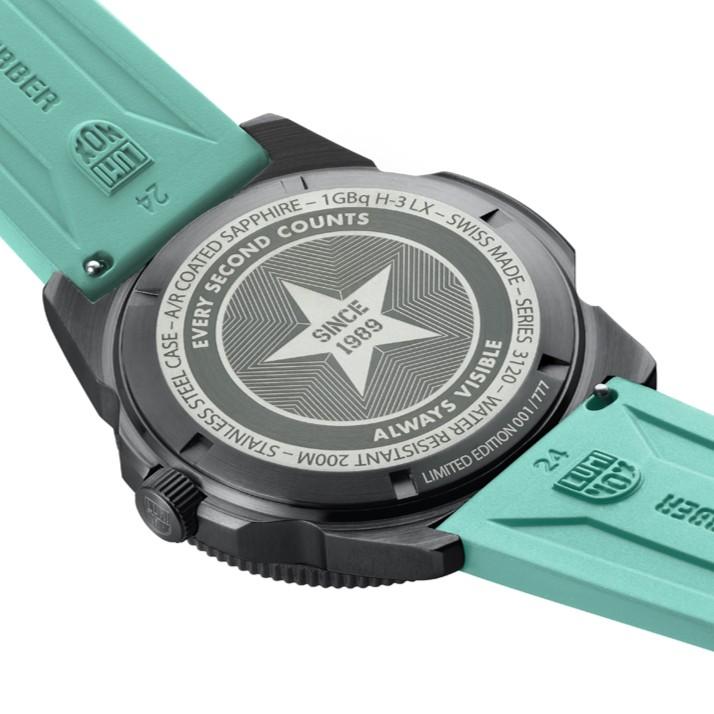 Pacific Diver 3120 Transformative Teal Edition裏蓋