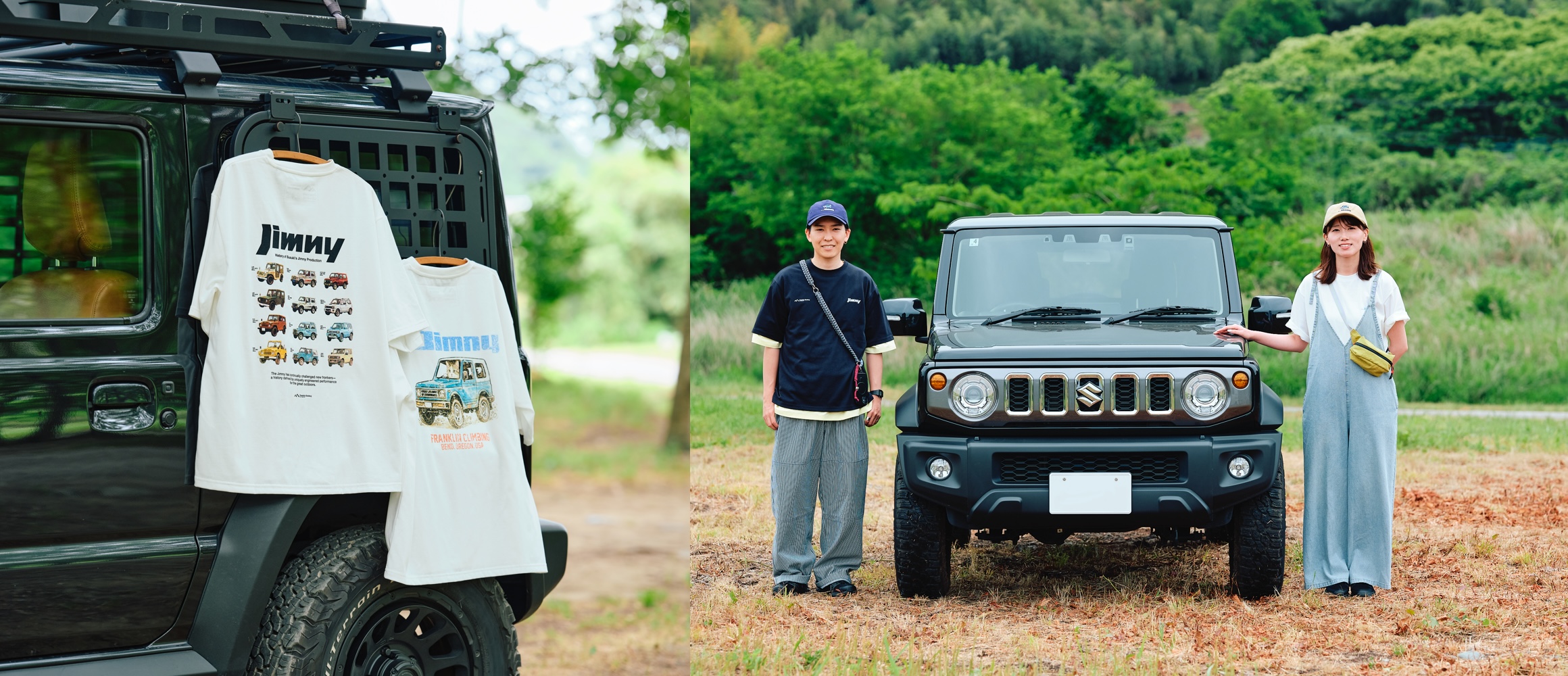 【JIMNY × FRANKLIN CLIMBING】ジムニー乗り納得の、スズキ公認・ジムニーコラボウエア発売!!