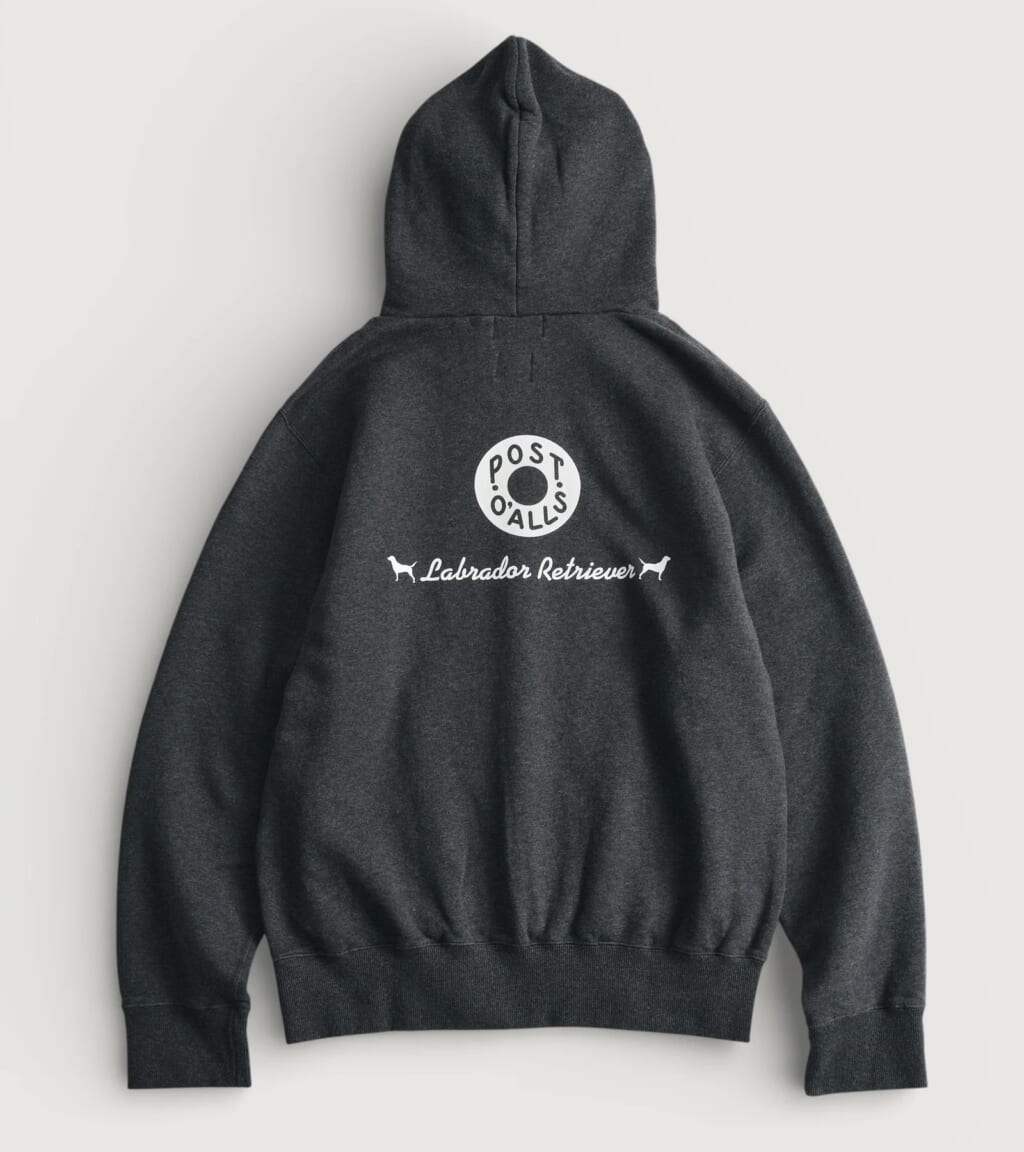 Labrador Retriever x Post O’Alls SHIBUYA Sweat Parka