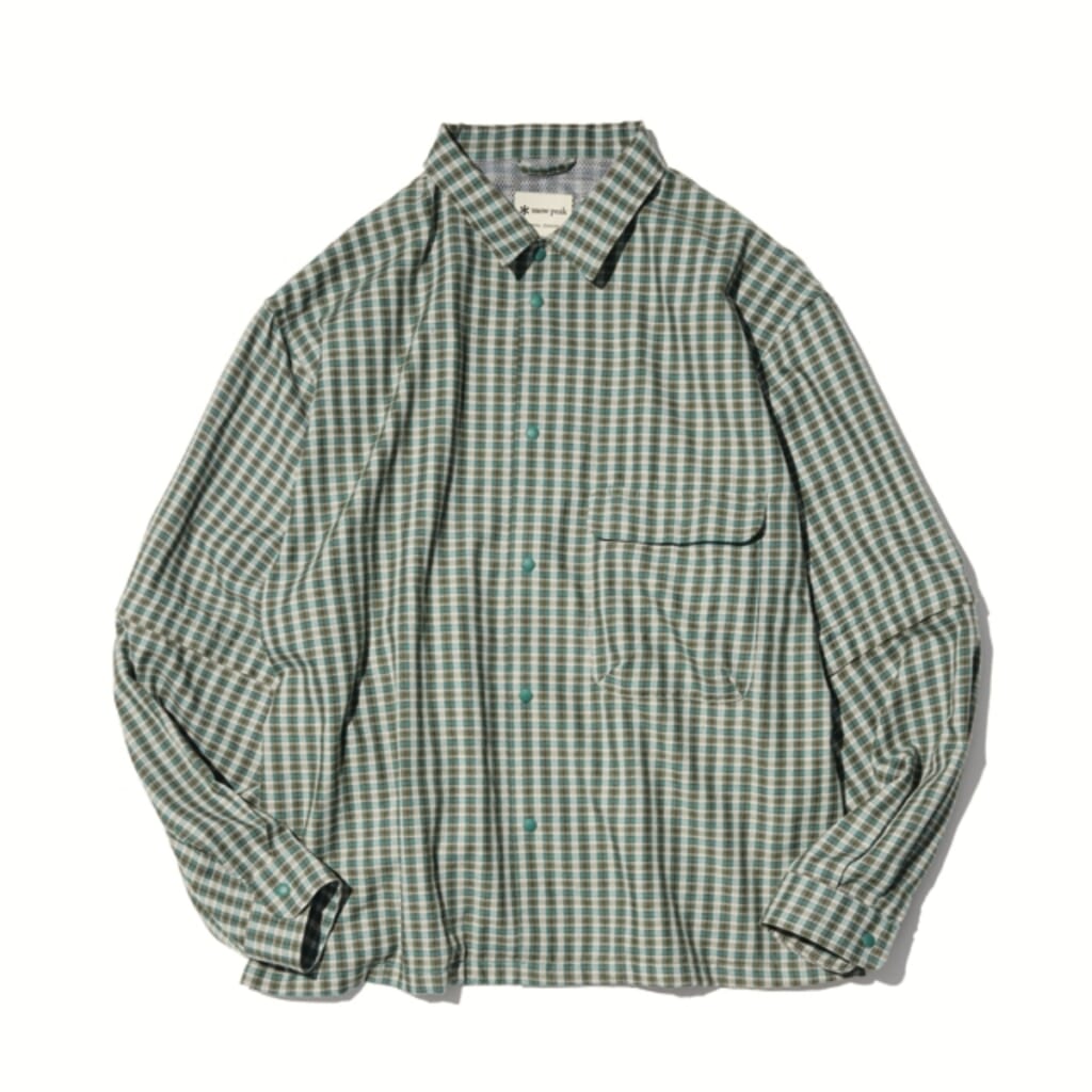 Snow Peak × JOURNAL STANDARD チェックユーテリティシャツ