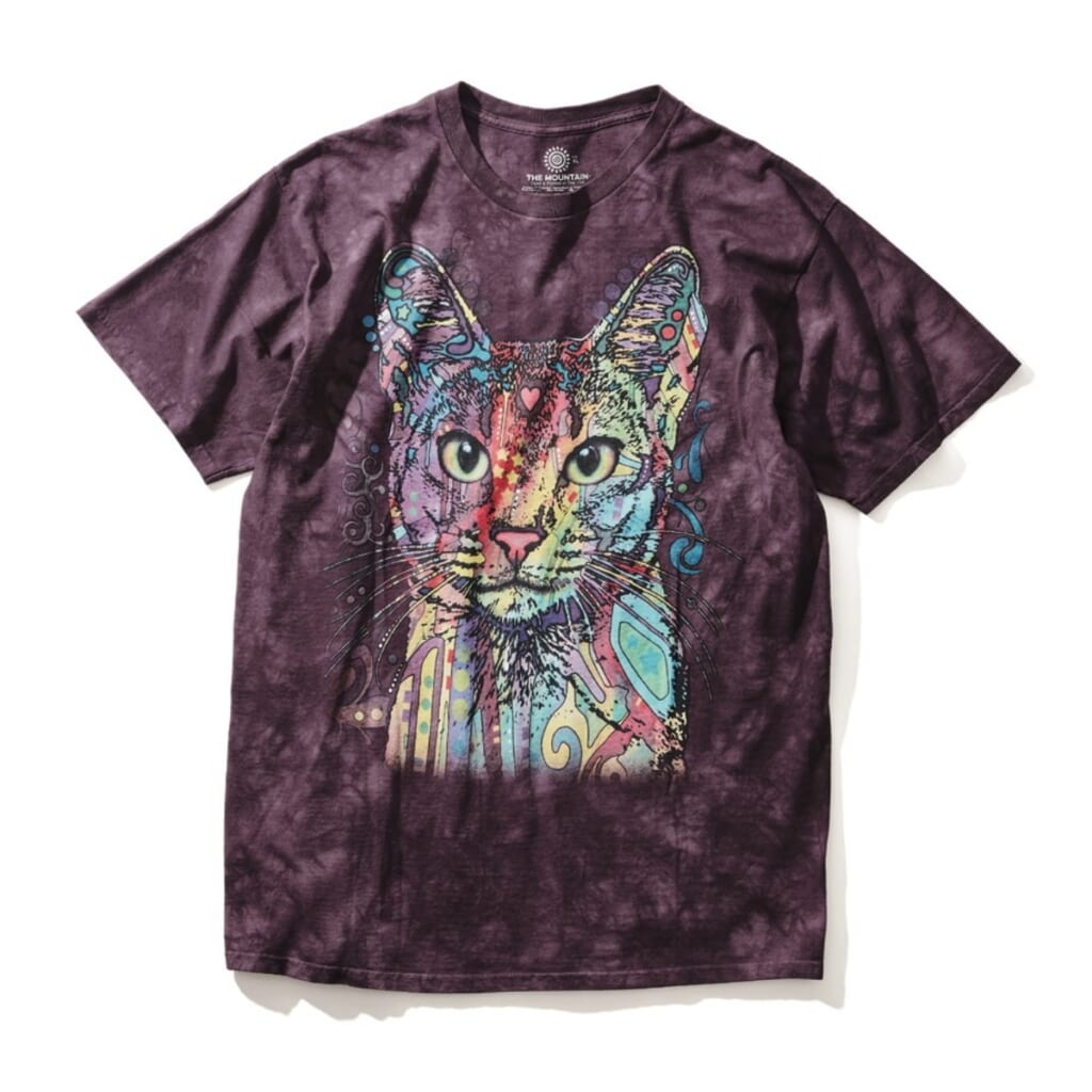 THRIFTY LOOK
CAT TIE DYE T-SHIRT ¥9350
