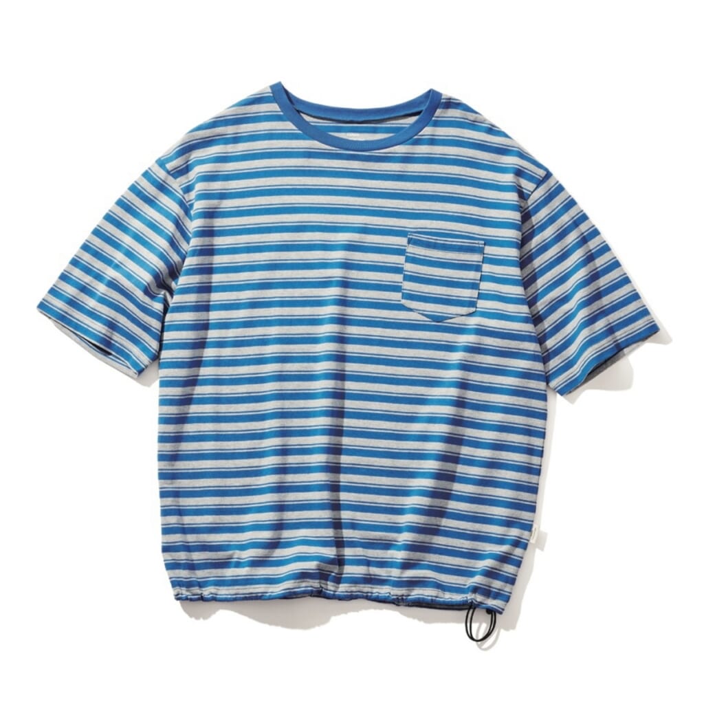 YARMO THE UNIFORM
S/SLV WAIST POKET TEE ¥9350