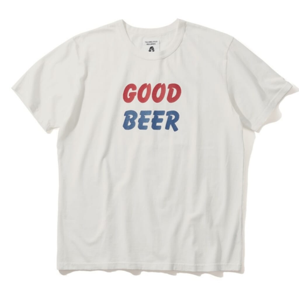 TACOMA FUJI RECORDS
GOOD BEER Tee designed by Jerry UKAI ¥7920