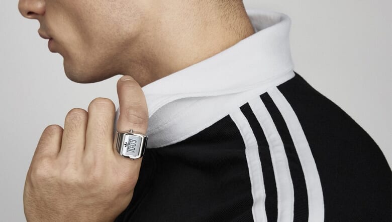 即完売したアディダスのリングウォッチ「DIGITAL TWO RING」が再販！