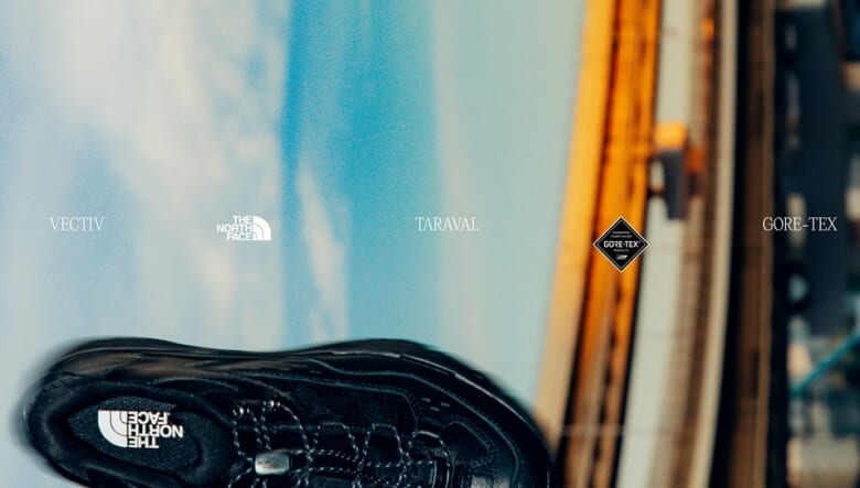 ザ・ノース・フェイスのフットウエア“TARAVAL”がエコレザー & ゴアテックス採用！オールブラックの粋なデザイン。