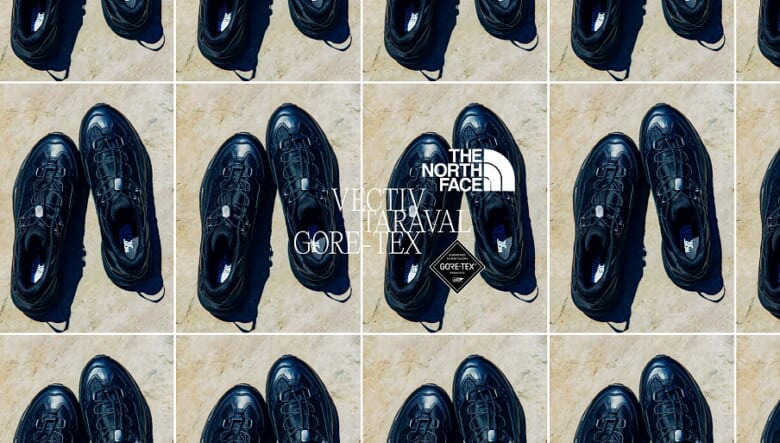 ザ・ノース・フェイスのフットウエア“TARAVAL”がエコレザー & ゴアテックス採用！オールブラックの粋なデザイン。