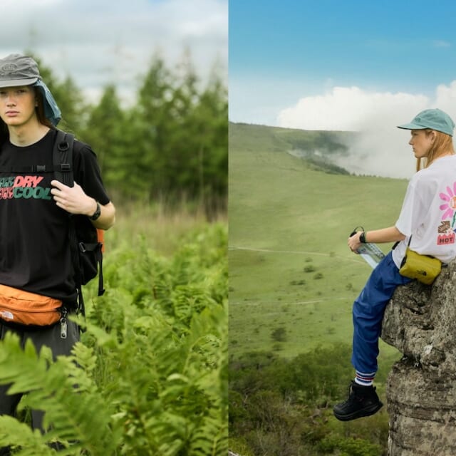 灼熱の夏本番は、「ザ・ノース・フェイス」のSTAY DRY STAY COOLな