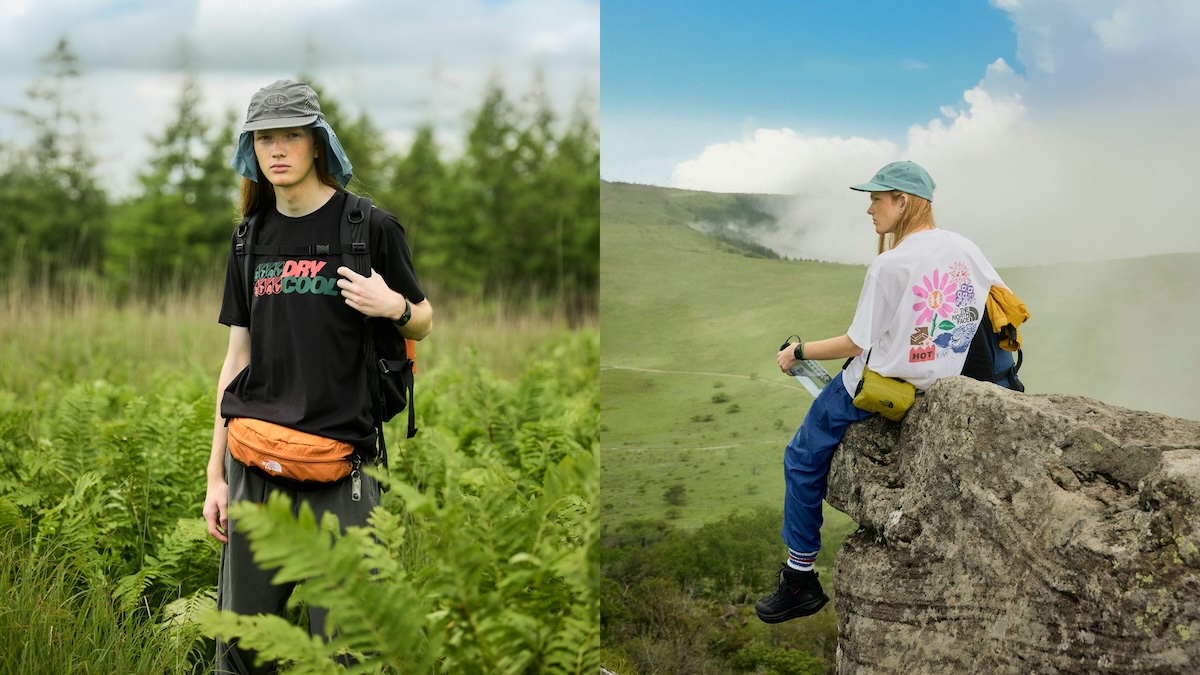 灼熱の夏本番は、「ザ・ノース・フェイス」のSTAY DRY STAY COOLな