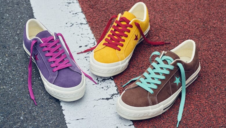 CONVERSEのONE STAR AGED SUEDE