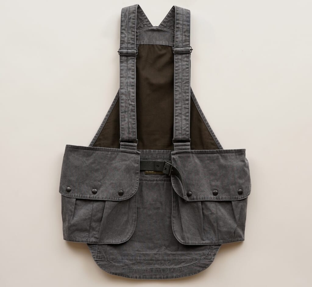 Nigel Cabourn_FISHING VEST - PIGMENT DYE