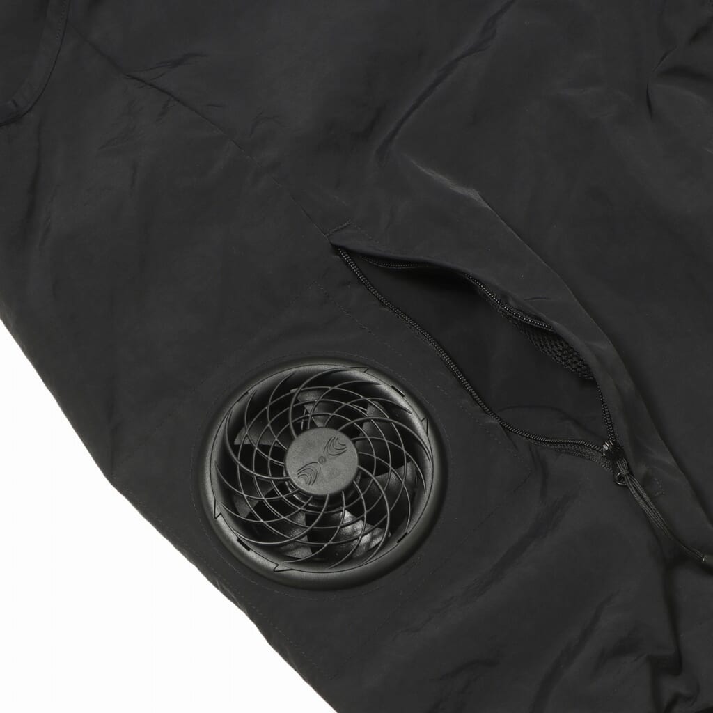 air cool SHORT SLEEVEファンディテール