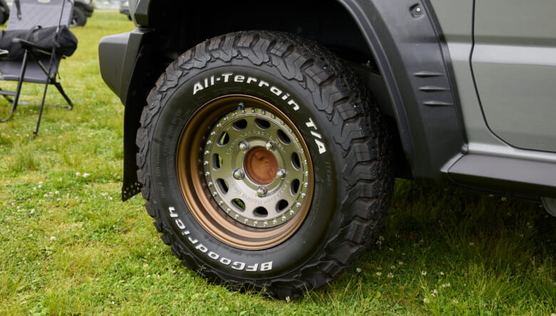 【’23 SUZUKI JIMNY SIERRA JB74】工業用デザインを随所に。機械的ルックでゴツさ倍増。