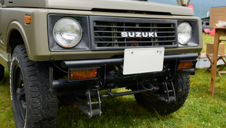 【’93 SUZUKI JIMNY JA11】ヨカのティピをモチーフに、アーバンテイストを追加。