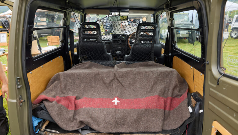 【’93 SUZUKI JIMNY JA11】ヨカのティピをモチーフに、アーバンテイストを追加。