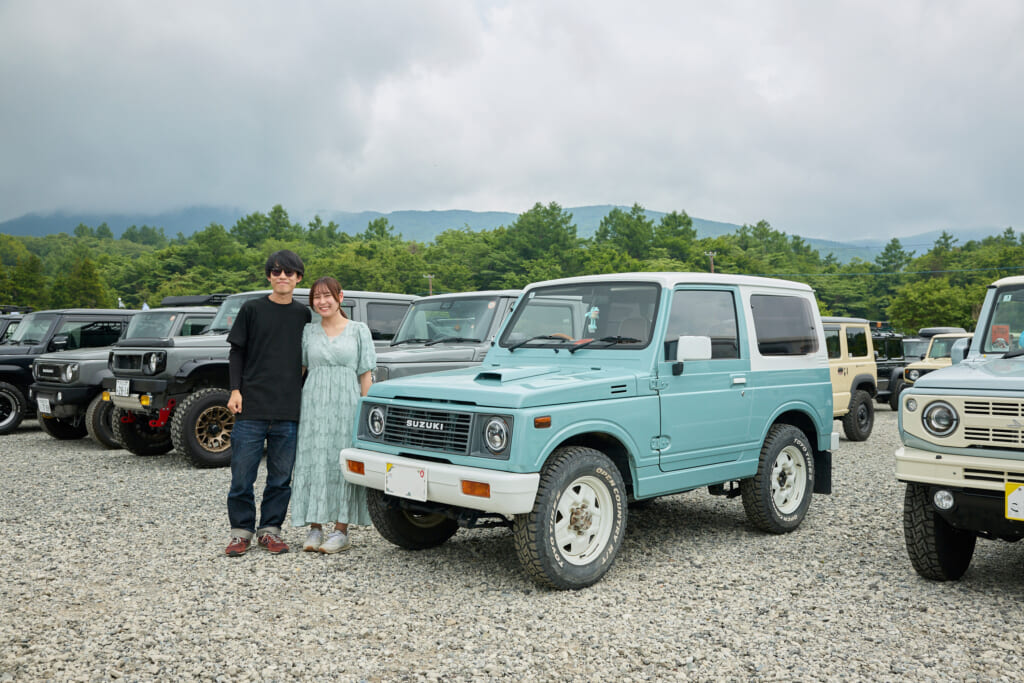 93 SUZUKI JIMNY JA11】1型グリルと最新ライトでイマドキな旧車が完成