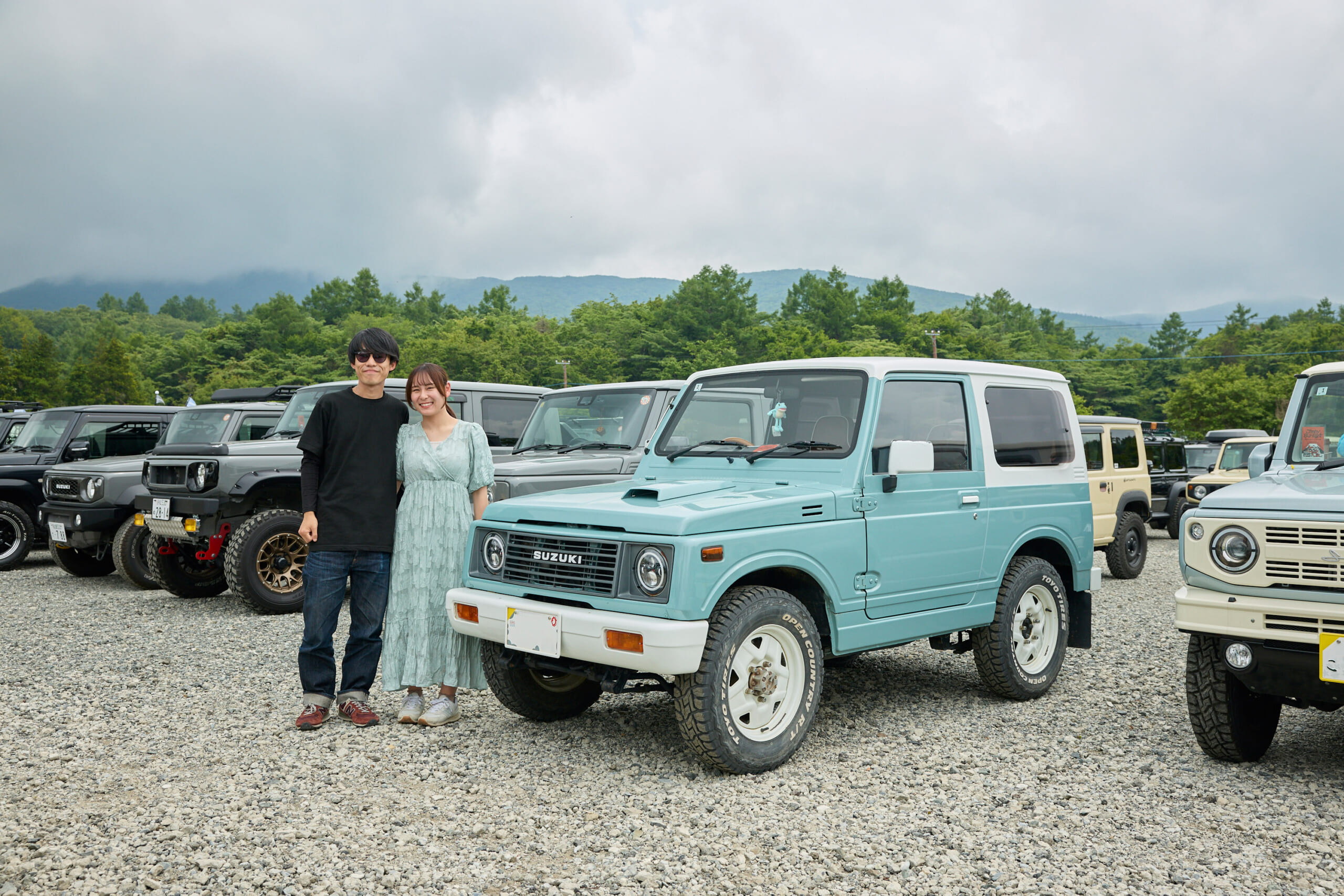 93 SUZUKI JIMNY JA11】1型グリルと最新ライトでイマドキな旧車が完成