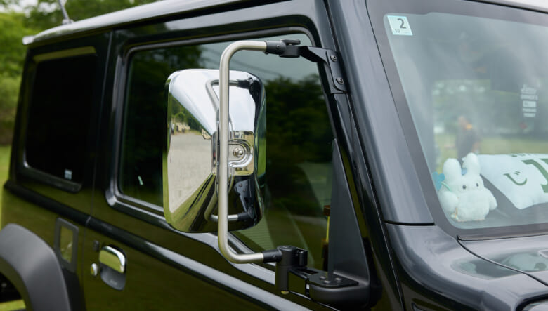 【’23 SUZUKI JIMNY SIERRA JB74】アメリカンカスタムは、メッキ使いがポイント。
