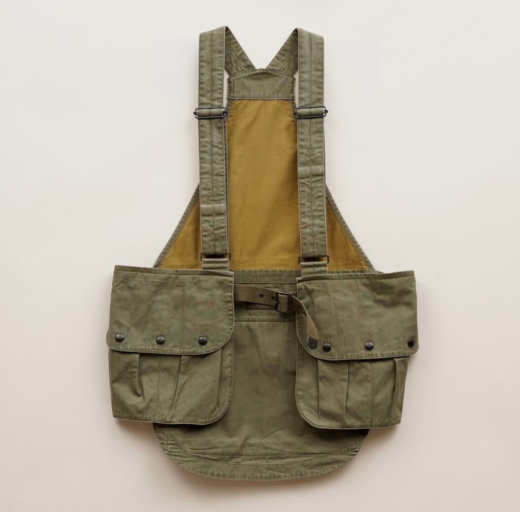 Nigel Cabourn_FISHING VEST - PIGMENT DYE