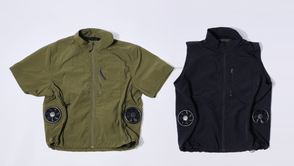 air cool SHORT SLEEVE、air cool VEST