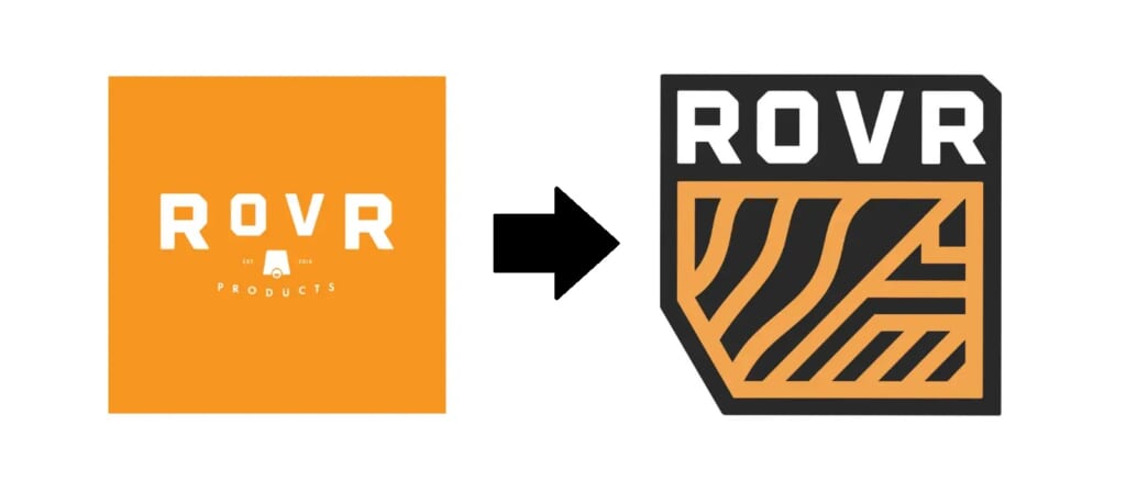 RovR Products(ローバー)の新ロゴ