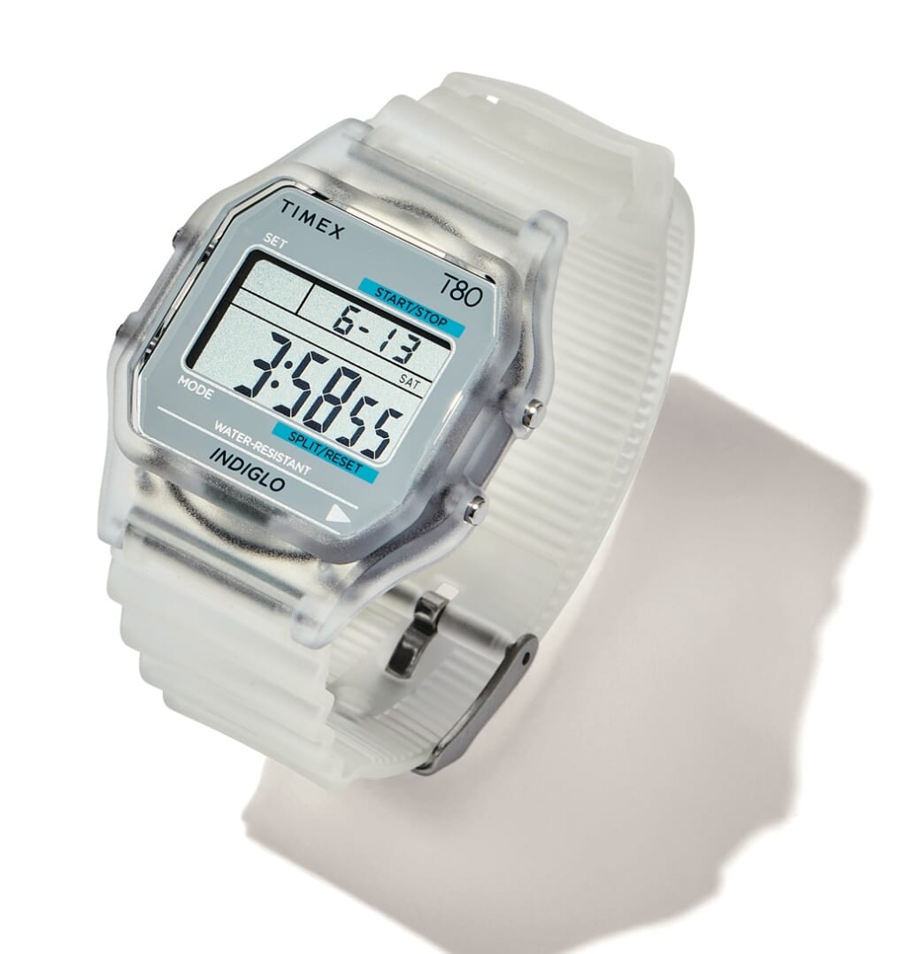 TIMEX
T80 Translucent ¥13750(ウエニ貿易)