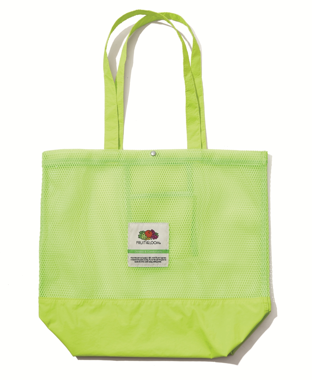 FRUIT OF THE LOOM
FTL EX MESH TOTEBAG L ¥3960(ギャレット)