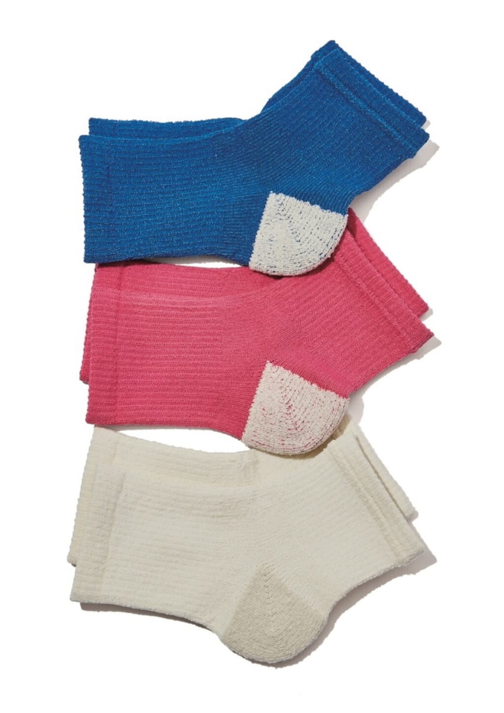 ROTOTO
WASHI/SILK SANDAL SOCKS 各¥1980(ロトトショールーム)