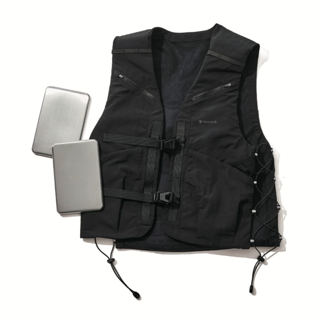 Snow Peak
Water Cooling Device Vest ¥57200(スノーピーク ユーザーサービス係)