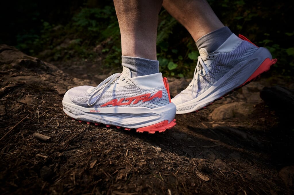 ALTRA／OLYMPUS 275 HILO装着。使用シーン