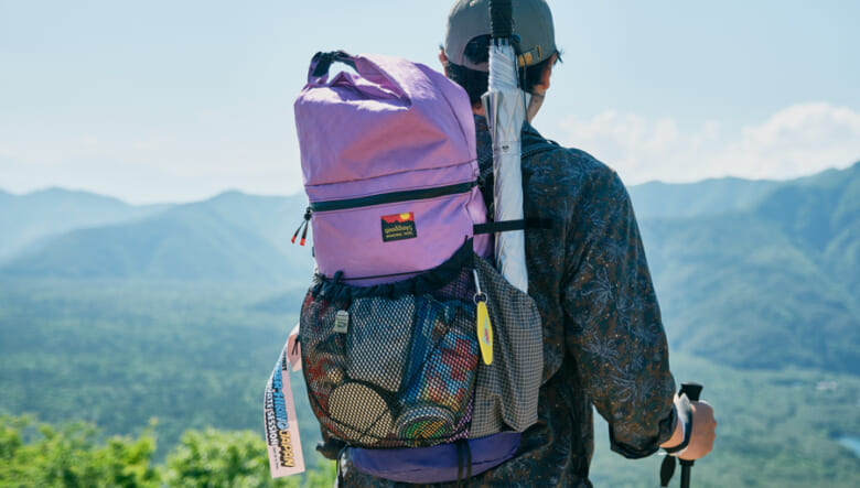 山と親和性のあるプリントで楽しむ。-GO OUT SUPER HIKING JAPAN 2026″PRIVATE SESSION”-