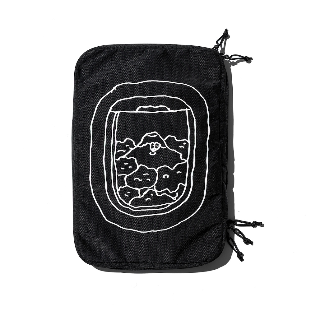 ANA × BEAMS 『AIRPLANE Travel Storage Bags(3pc)』 ¥22000