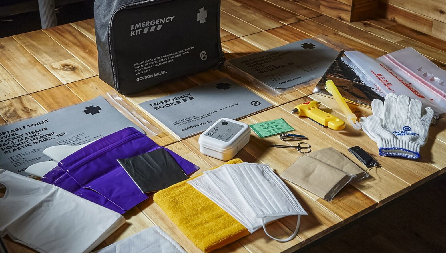 ロータスエマージェンシーキット lotus Emergency kit 未使用品 備えて安心！ クルマでの緊急事態に役立つゴードン ミラーの