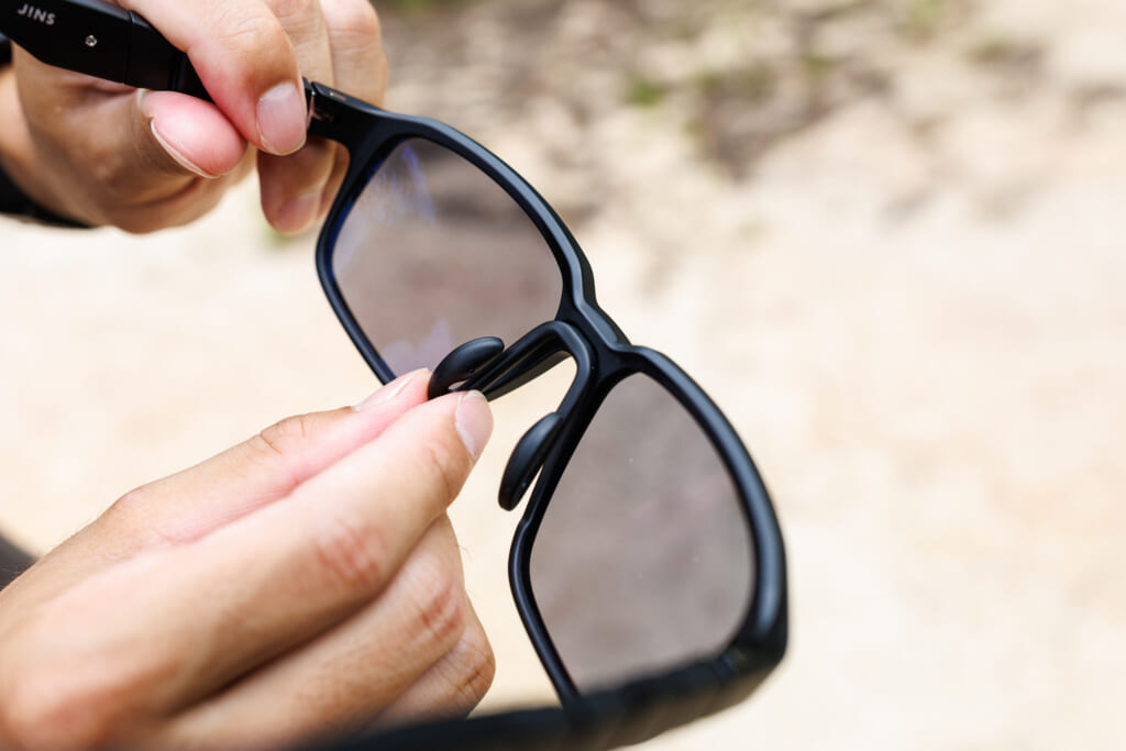 JINS SPORTS SUNGLASSESのQuick Fit